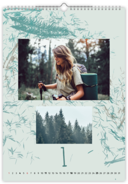 Fotokalendar exkluzív na výšku - Les