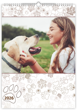 Fotokalendář exklusiv na výšku - Pes