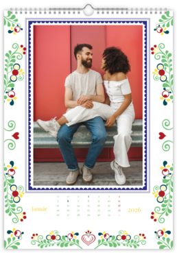 Fotokalendar exkluzív na výšku - Folklór