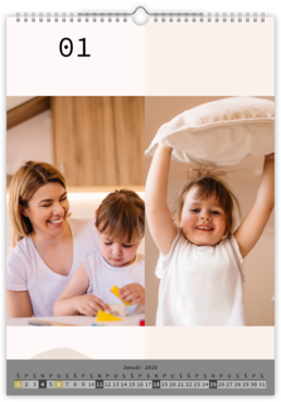 Fotokalendar exkluzív na výšku - Abstrakcie