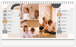 Stolní fotokalendář s vlastními jmény - Abstrakcie