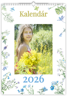 Fotokalendar exkluzív na výšku - Lúka