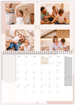 Nástěnný plánovací fotokalendář - Abstrakce