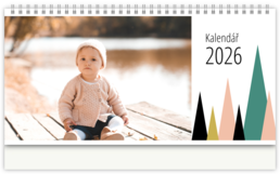 Stolní fotokalendář s vlastními jmény - Špičky