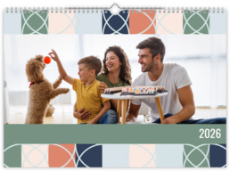 Fotokalendář exklusiv na šířku - Pattern