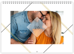 Nástenný plánovací fotokalendar - Jemná jednoduchosť