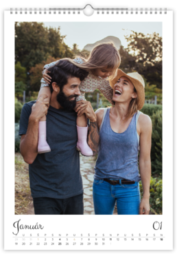 Fotokalendar exkluzív na výšku - Dlaždice