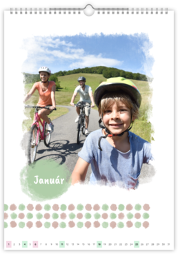 Fotokalendar exkluzív na výšku - Škvrny