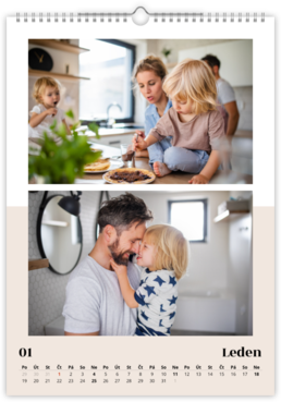 Fotokalendář exklusiv na výšku - Trendy