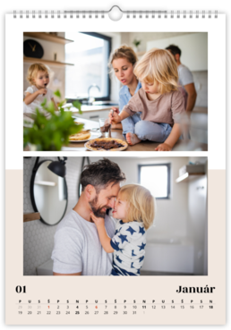 Fotokalendar exkluzív na výšku - Trendy
