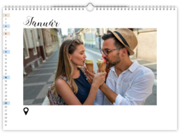 Fotokalendár exkluzív nástenný mesačný na šírku - Instagood