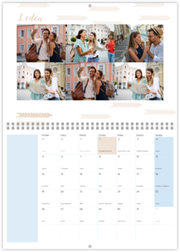 Nástěnný plánovací fotokalendář - Instagood