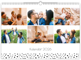 Fotokalendář exklusiv na šířku - Family