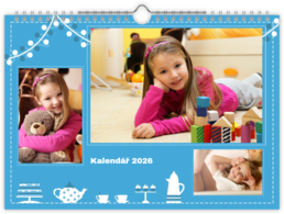 Fotokalendář nástěnný na šířku - Oslava