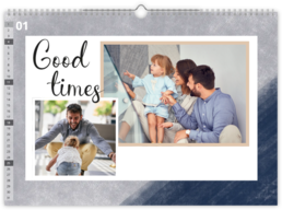 Fotokalendář exklusiv na šířku - Pastel