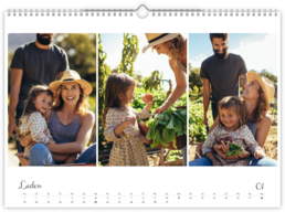 Fotokalendář exklusiv na šířku - Dlaždice