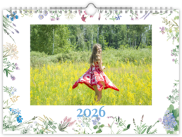 Fotokalendář nástěnný na šířku - Louka