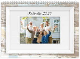 Nástenný plánovací fotokalendar - Dosky