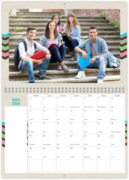 Nástěnný plánovací fotokalendář - Venkov