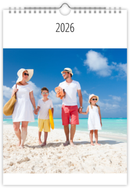 Fotokalendár nástenný mesačný poznámkový - Na strane