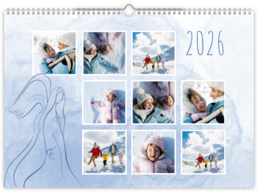 Fotokalendář exklusiv na šířku - Andělský