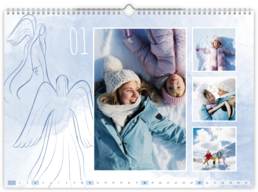 Fotokalendář exklusiv na šířku - Andělský