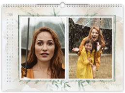 Fotokalendář exklusiv na šířku - Zelené listy