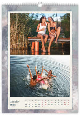 Fotokalendar exkluzív na výšku - Letná krajka