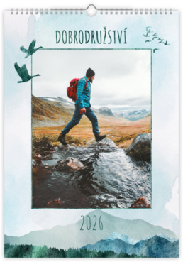 Fotokalendar exkluzív na výšku - Hory
