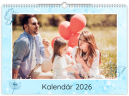 Fotokalendár exkluzív nástenný mesačný na šírku - Púpava