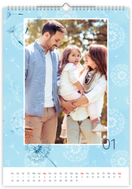 Fotokalendář exklusiv na výšku - Pampeliška