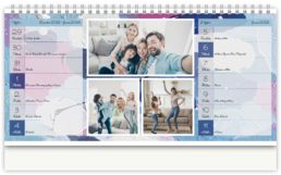 Stolní fotokalendář s vlastními jmény - Painting