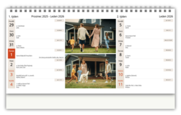 Stolní fotokalendář s vlastními jmény - Liturgický