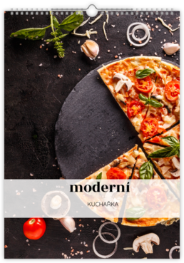 Fotokalendář exklusiv na výšku - Moderní kuchařka