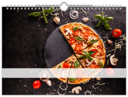 Fotokalendár nástenný mesačný na šírku - Moderná kuchárka