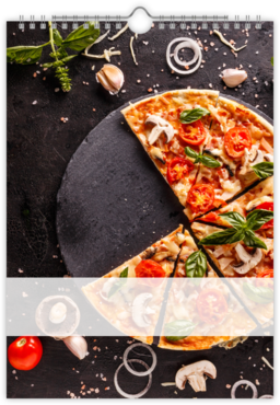 Fotokalendář nástěnný na výšku - Moderní kuchařka