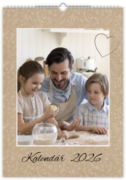 Fotokalendář exklusiv na výšku - Craft lover