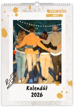 Fotokalendář exklusiv na výšku - Instax street