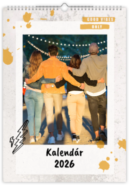 Fotokalendar exkluzív na výšku - Instax street