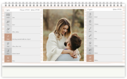 Stolní fotokalendář s vlastními jmény - 10 reasons