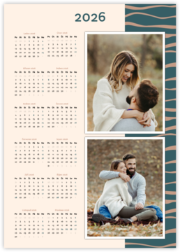 ročný fotokalendár ako plagát - 10 reasons