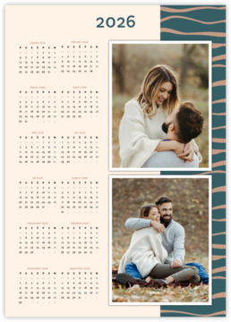 ročný fotokalendár ako plagát - 10 reasons