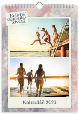 Fotokalendář nástěnný na výšku - Letní krajka