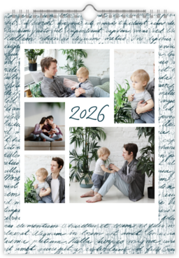 Fotokalendar nástenný mesačný na výšku z fotiek - List