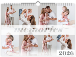 Fotokalendář nástěnný na šířku - Štítky