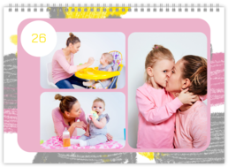 Nástěnný plánovací fotokalendář - Rádius