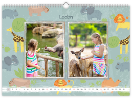 Fotokalendář exklusiv na šířku - Zoo