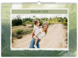 Fotokalendár exkluzív nástenný mesačný na šírku - Mesiac