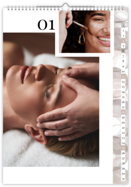 Fotokalendar exkluzív na výšku - Beauty