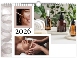 Fotokalendář nástěnný na šířku - Beauty